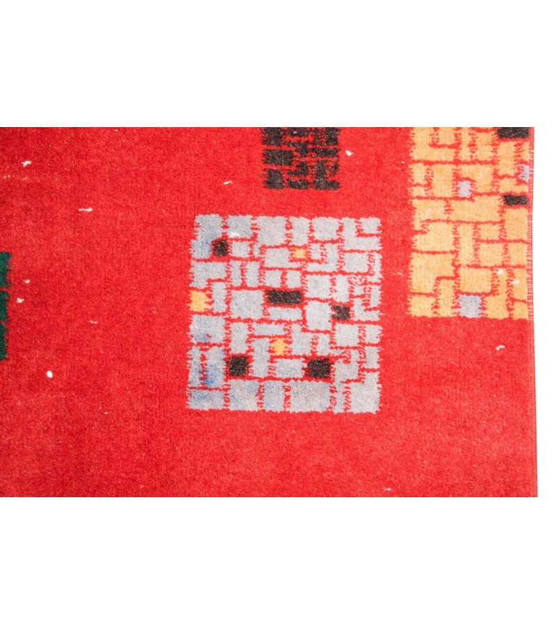 5x10 Feet . Turkish Hand KNotted Antique Rug , Rare Piece 1960 Since , No Repeair PErfect Condition Rug  , 