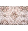 7X10 Feet . Natural Color Rug , All over Flowers Pattern  Turkish Hand Knotted Rug , Beige Antique Rug  , No Repeair Perfect Condition 