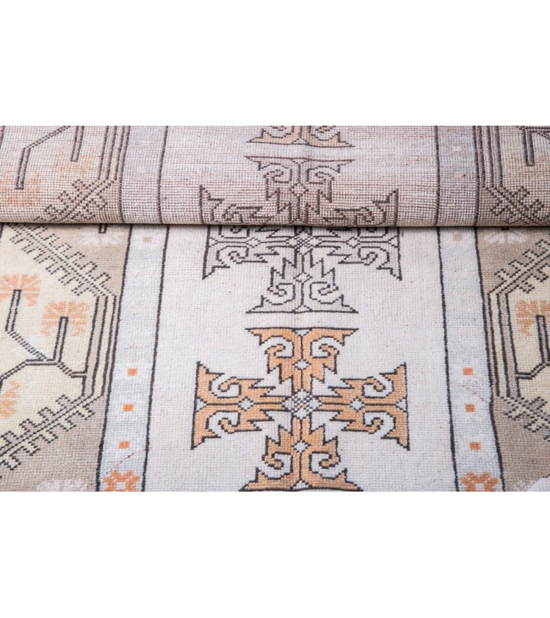 5X8 Feet . Turkish Hand Knotted , Mid Country Rug , Anatolian Antique Rug , No Repeair Perfect Condition