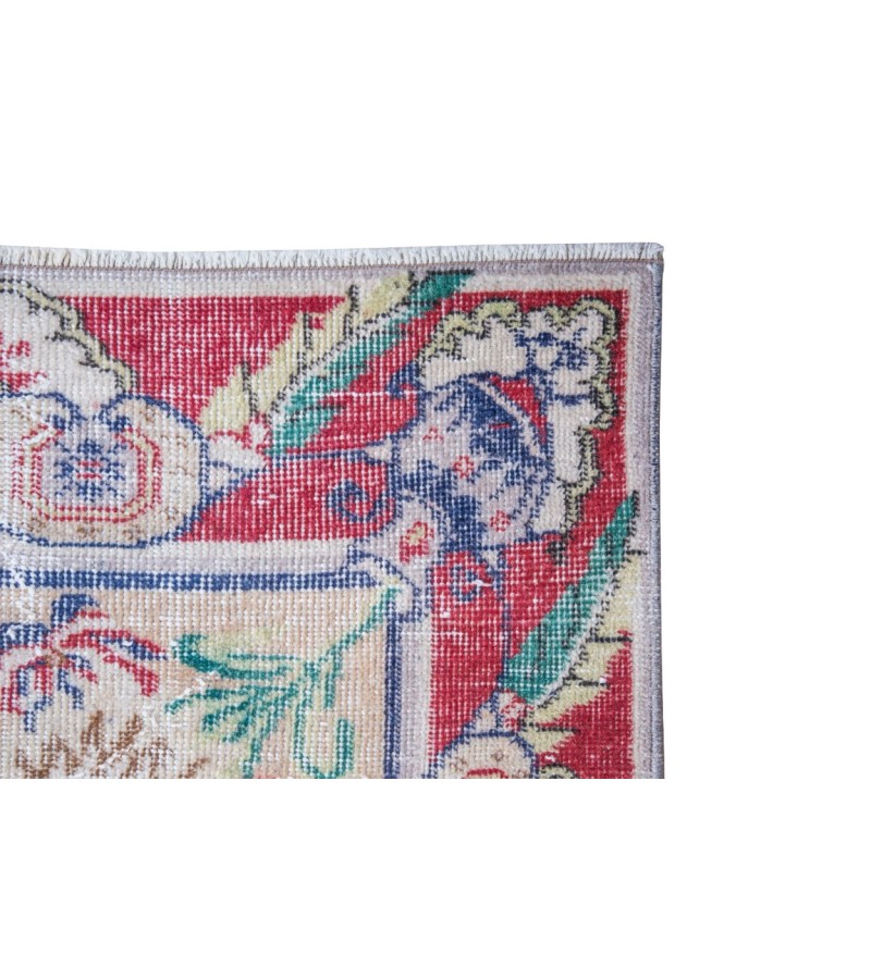 5X9 Feet . Multi  colors Antique Rug , Turkish Hand Knotted Rug , Anatolian Madallion Pattern Rug , No Repeair Perfect Condition  Rug