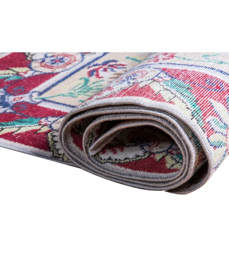 5X9 Feet . Multi  colors Antique Rug , Turkish Hand Knotted Rug , Anatolian Madallion Pattern Rug , No Repeair Perfect Condition  Rug