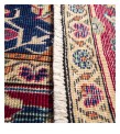 6x10 Feet.  Multi Color Hand KNotted Rug , Turkish  Antique Area Rug , Faded Living Room Rug , No Repeair Perfect Condition