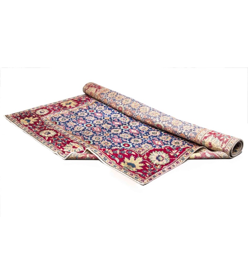 6x10 Feet.  Multi Color Hand KNotted Rug , Turkish  Antique Area Rug , Faded Living Room Rug , No Repeair Perfect Condition