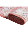 6X9 Feet . Flowers Madallion Pattern Rug , Pink Color Antique Rug , Hand Knotted Living Room Rug , Turkish Area Rug , No Repeair Perfect Condition