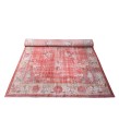 6X9 Feet . Flowers Madallion Pattern Rug , Pink Color Antique Rug , Hand Knotted Living Room Rug , Turkish Area Rug , No Repeair Perfect Condition