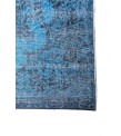 7x10 Feet . Blue Color Hand Knotted Rug , Antique Living Room Rug , Turkish Area our Rug , No Repair Perfect Condition Rug