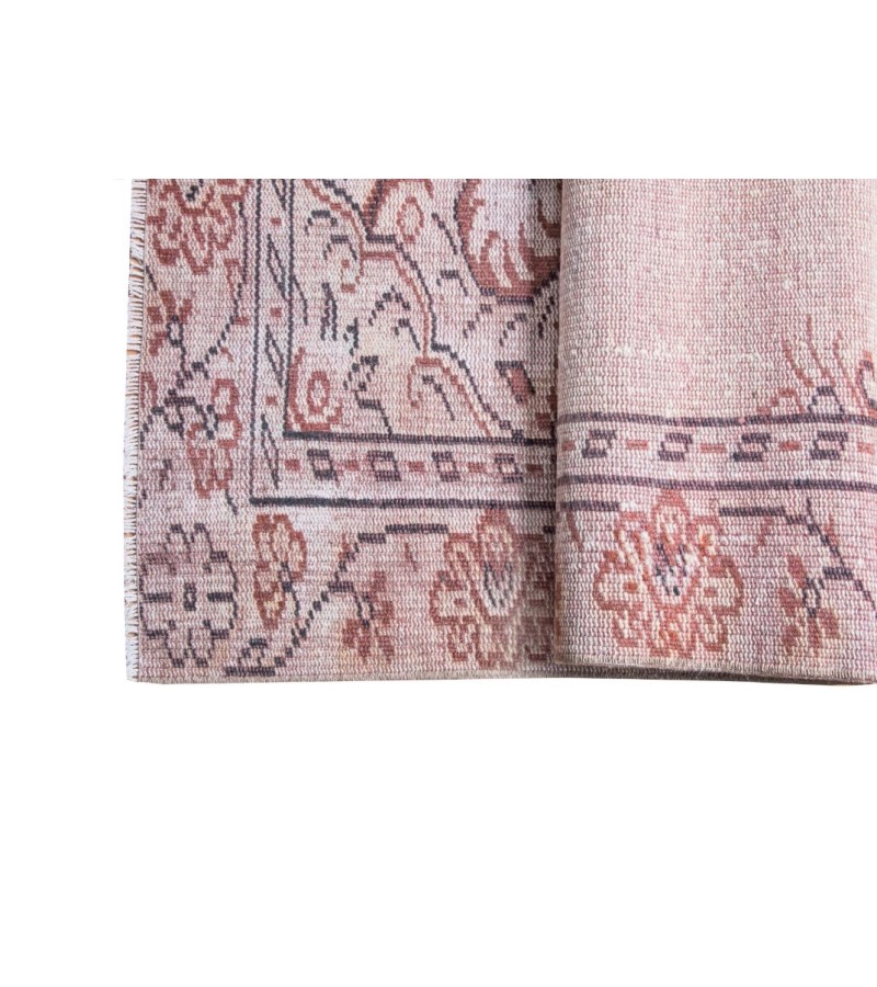 5X9 Feet . Beige Color Brown PAttern Rug , Turkish Hand KNotted Rug , Anatolian Muted Rug , No Repeair Perfect Condition Rug