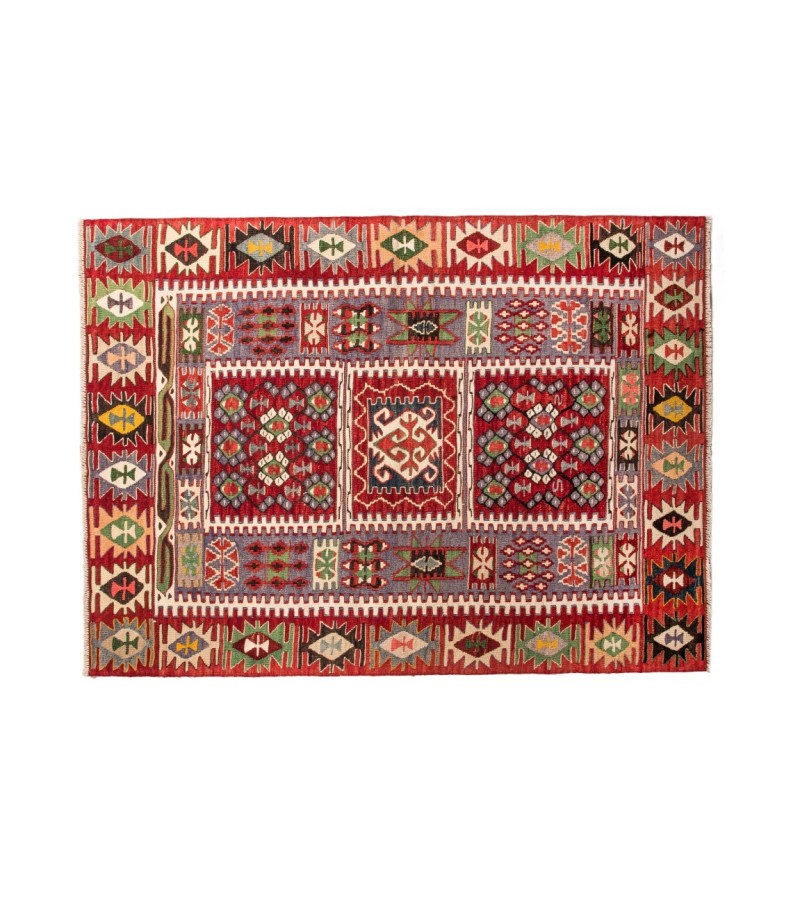 4X5 Feet. Turkish Anatolian CArpet , Antique Hand KNotted Carpet , 1670 Since Turkish Hand made Carpet