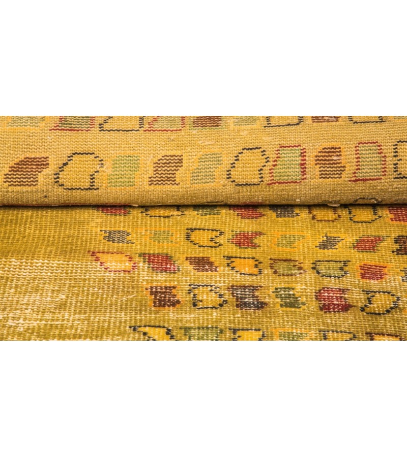 4X10 Feet . Hand Made Carpet , Custom Disagn Carpet , Beatiful Color Runner Carpet , Anatolian Carpet , No Repeair PErfect Conditon