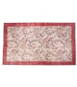 6X9 Feet . All over Flowers Pattern , Multi Colors Rug , Turkish Hand Knotted Living Room Rug , No Repeair PErfect Condition