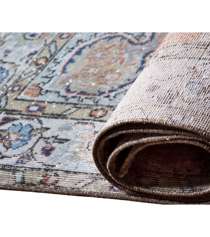 6x9 Two Color Rug , Hand KNotted Turkish Rug , Living Room Antique Rug , Anatolian Rug , No Repeair Perfect Condition