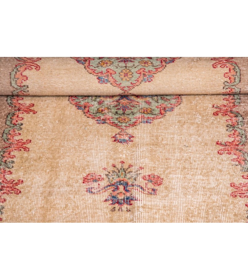 5x8 Feet . Luxury Madallion  Pattern  Multi  Color Rug , Hand Made Antique Rug , Anatolian  Rug , No Repeair Perfect Condition