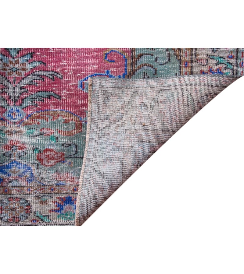 5X9 Feet. Multi Color Perfect Madallion PAttern Rug , Luxury Antique Rug , Dyed Midle Size Rug , No Repeair Perfect Condition