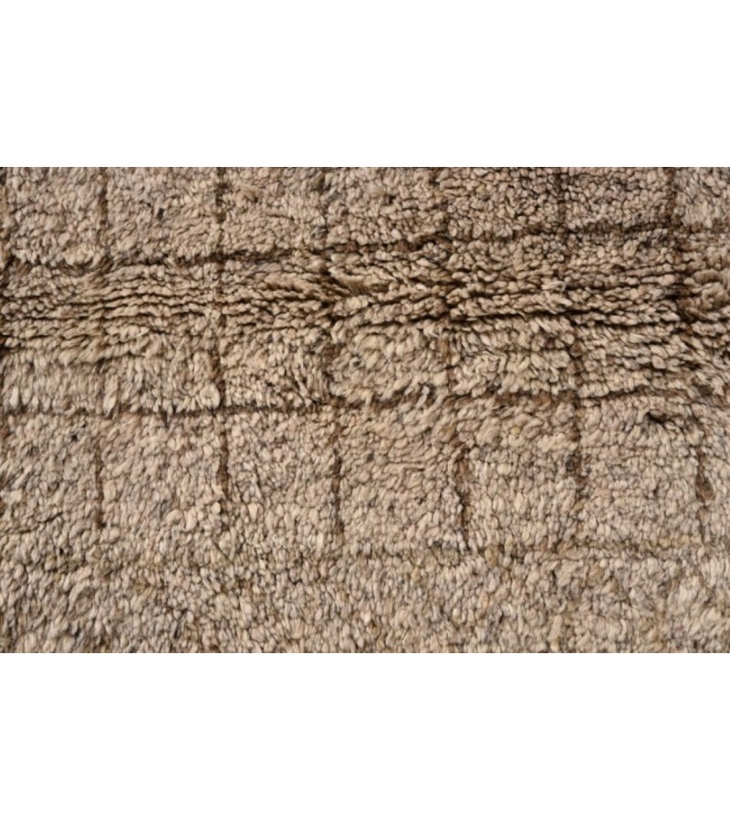 7X9 Feet . Modern Carpet, Turkish Shaggy Tulu rug ,handmade shaggy rug , Beige  details Colors high Pile Designer rug