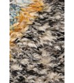 5X8 Feet . Modern Carpet, Turkish Shaggy Tulu rug ,handmade shaggy rug , Multi   Colors high Pile Designer rug