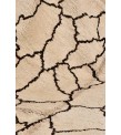 6X8 Feet . Modern Carpet, Turkish Shaggy Tulu rug ,handmade shaggy rug , Beige Colors , high Pile Designer rug