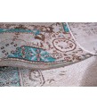 5x8 Feet . Turquoise Blue Color Rug   , Vintage Rug , Turkish Hand KNotted , Antique Luxury  , No Repeair PErfect Condition