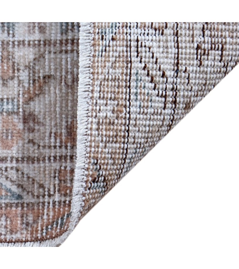 5.7X9 Feet.  170x275 Cm  , Flower Madallion PAttern , Antique Hand Knotted Mid-Country Rug , No Repeair Perfect Condition