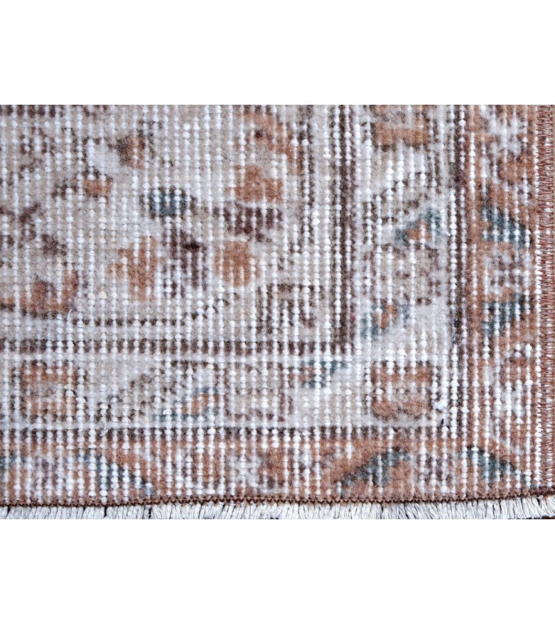 5.7X9 Feet.  170x275 Cm  , Flower Madallion PAttern , Antique Hand Knotted Mid-Country Rug , No Repeair Perfect Condition