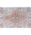 5.7X9 Feet.  170x275 Cm  , Flower Madallion PAttern , Antique Hand Knotted Mid-Country Rug , No Repeair Perfect Condition