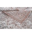 5.7X9 Feet.  170x275 Cm  , Flower Madallion PAttern , Antique Hand Knotted Mid-Country Rug , No Repeair Perfect Condition 