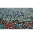 8x10 Feet. Turkish Hand Knotted Antique Rug , Two Colors Vitage Rug , Luxury Deco Rug , Madallion PAttern Rug
