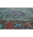 8x10 Feet. Turkish Hand Knotted Antique Rug , Two Colors Vitage Rug , Luxury Deco Rug , Madallion PAttern Rug