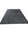 6.3 X 9.1 Ft.. 190x280 cm Living Room Rug  , Turkish Hand Knotted Rug , Anthracite Colors Rug