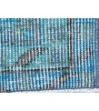 6.9  X 9.10  Ft.. 205x300 Cm..  Oversize Blue Living Room Vintage Rug , Turkish Hand KNotted Antique Rug