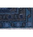 7X10 Feet , Blue Color Antique Rug , Turkish Area Rug , Muted Vintage Color Rug , No Repeair PErfect Condtion Rug