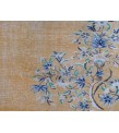 6x10 Feet . Brick  Color Rug , Hand Knotted , Turkish Area Rug ,  Living Room Rug , No Repeair perfect Condition