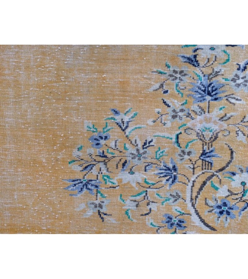 6x10 Feet . Brick  Color Rug , Hand Knotted , Turkish Area Rug ,  Living Room Rug , No Repeair perfect Condition
