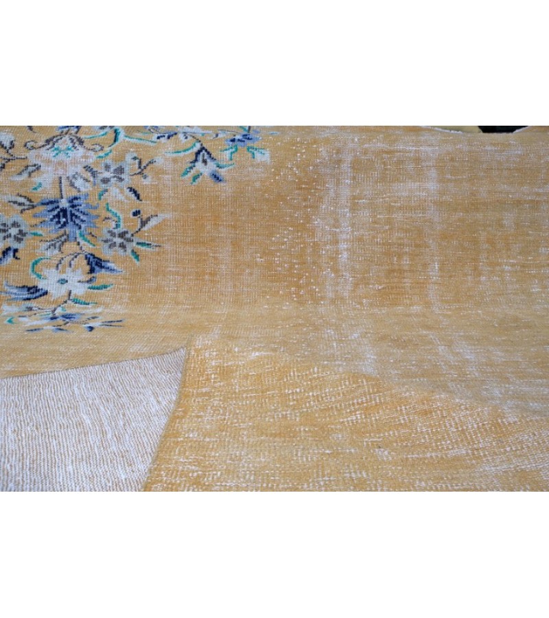6x10 Feet . Brick  Color Rug , Hand Knotted , Turkish Area Rug ,  Living Room Rug , No Repeair perfect Condition
