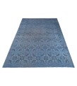 6x9 Gray Blue  Color Rug , Hand KNotted Turkish Rug , Living Room Antique Rug , Anatolian Rug , No Repeair Perfect Condition