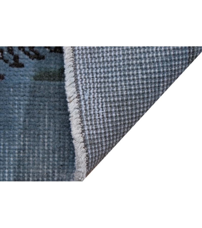 6x9 Gray Blue  Color Rug , Hand KNotted Turkish Rug , Living Room Antique Rug , Anatolian Rug , No Repeair Perfect Condition