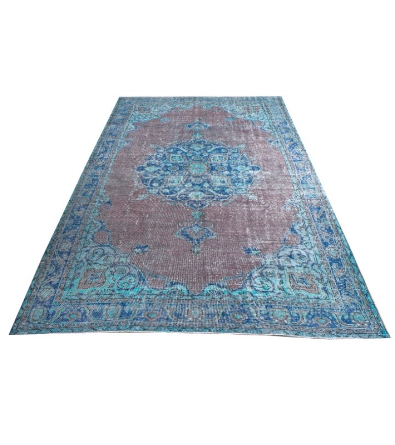 6x10 Feet . Hand Knotted Mid-Country Rug , Antique Area Rug , Two Color Vintage Rug, No Repeair Perfect Condition
