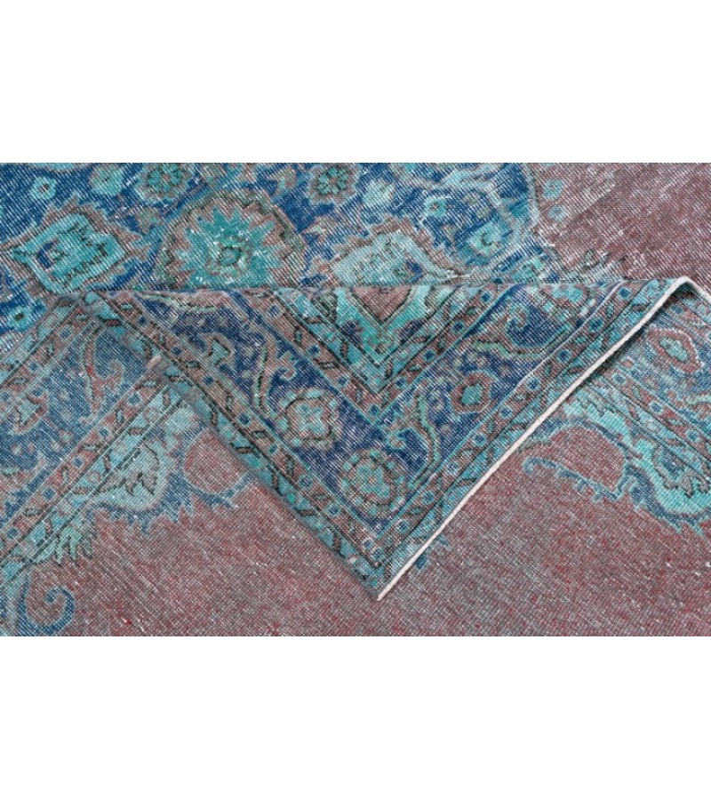 6x10 Feet . Hand Knotted Mid-Country Rug , Antique Area Rug , Two Color Vintage Rug, No Repeair Perfect Condition