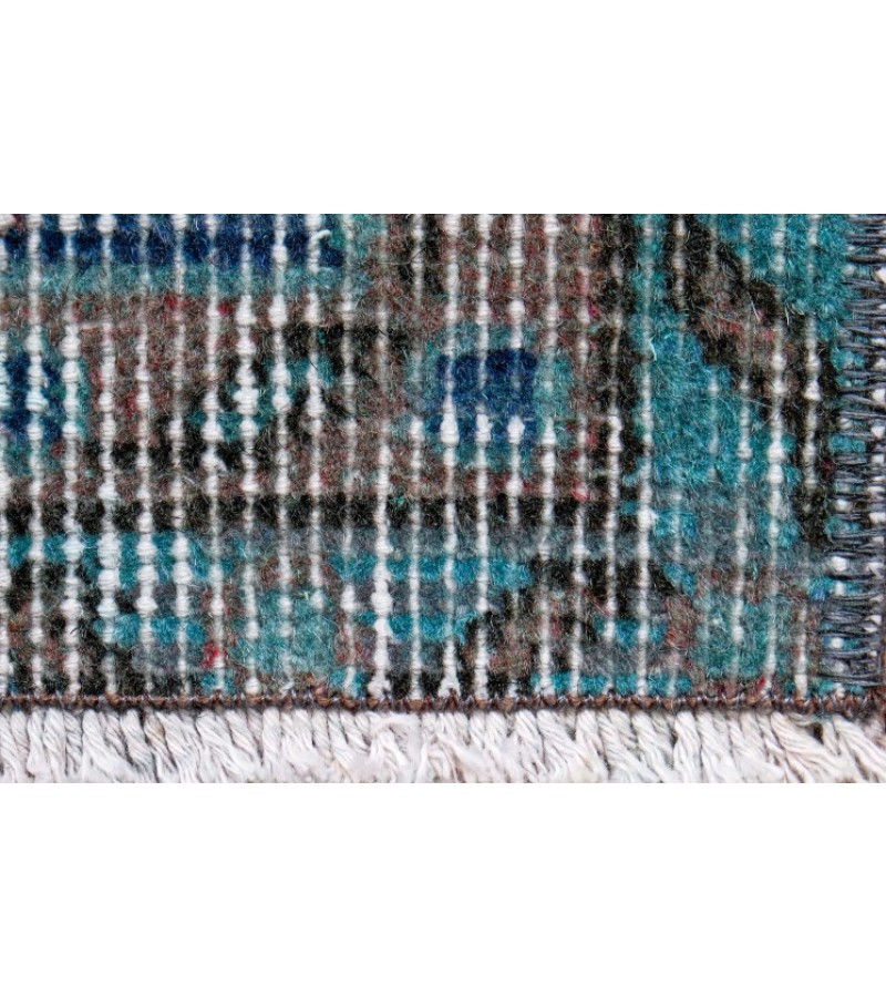 6x10 Feet . Hand Knotted Mid-Country Rug , Antique Area Rug , Two Color Vintage Rug, No Repeair Perfect Condition