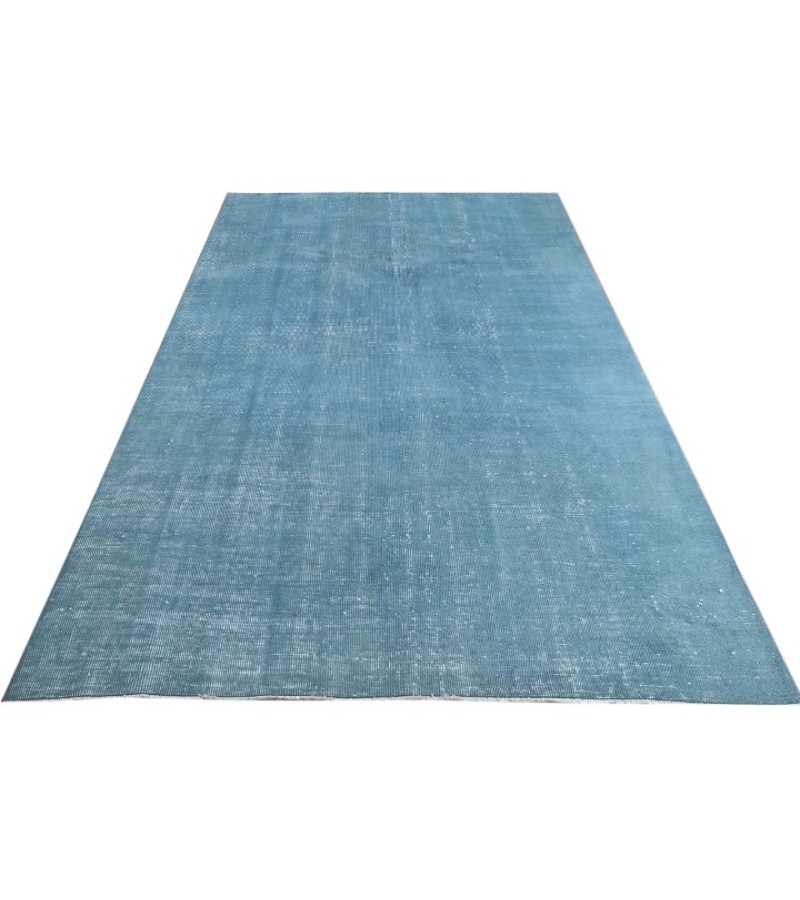 5X8 Feet  . Light  Blue   Color Vintage Rug , Hand Knotted Rug , Antique Muted Rug , No Repeair Perfect Condtion