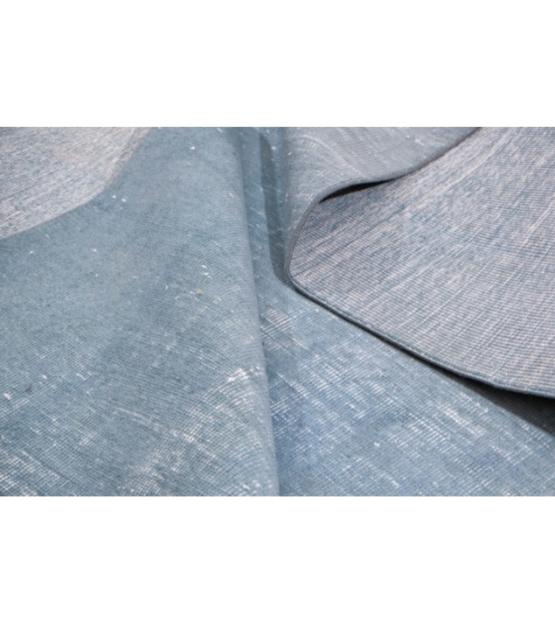 5X8 Feet  . Light  Blue   Color Vintage Rug , Hand Knotted Rug , Antique Muted Rug , No Repeair Perfect Condtion