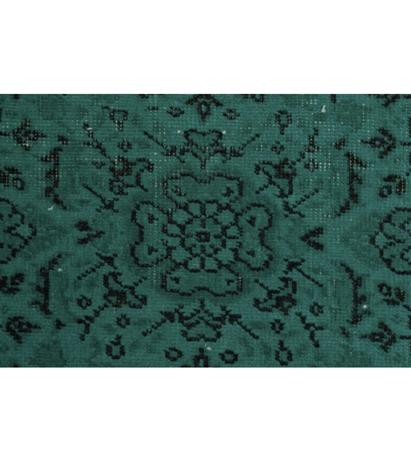 6x10 Feet . Hand Knotted Mid-Country Rug , Antique Area Rug , Turquoise Color  Rug , No Repeair Perfect Condition 