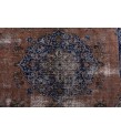 6.7 X 9.3 Ft.. 200x280 cm  Two  Color Living Room Rug , Hand Knotted , Mid-Country Rug , Very good situation, No Repeair Perfect Condtion