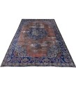 6.7 X 9.3 Ft.. 200x280 cm  Two  Color Living Room Rug , Hand Knotted , Mid-Country Rug , Very good situation, No Repeair Perfect Condtion