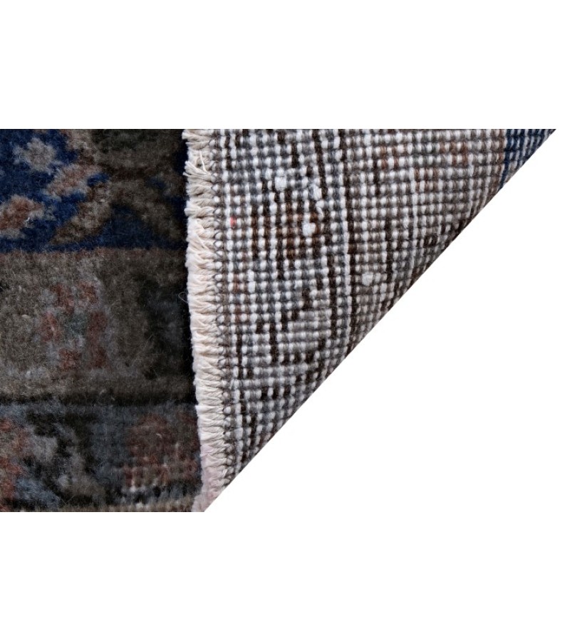 6.7 X 9.3 Ft.. 200x280 cm  Two  Color Living Room Rug , Hand Knotted , Mid-Country Rug , Very good situation, No Repeair Perfect Condtion