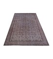 6.4 x 9.5 Ft  192x286 cm Turkish Area Rugs , Brown Color Rug , Antique Hand Knotted Rug , No Repeair PErfect Condition