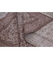 6.4 x 9.5 Ft  192x286 cm Turkish Area Rugs , Brown Color Rug , Antique Hand Knotted Rug , No Repeair PErfect Condition 