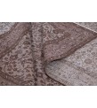 6.4 x 9.5 Ft  192x286 cm Turkish Area Rugs , Brown Color Rug , Antique Hand Knotted Rug , No Repeair PErfect Condition