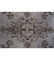 6.6' X 9.10' Ft 198x300 CM  Gray Color  Vintage Rug , Turkish Area Rug , Hand Knotted Rug , No Repeair Perfect Condition 