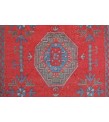 4 X 11.3 Feet. Multi Color  Runner Rug , Kitchen Vintage Rug , Hand Knotted Rug , No Repeair Perfect Condition Rug