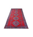 4 X 11.3 Feet. Multi Color  Runner Rug , Kitchen Vintage Rug , Hand Knotted Rug , No Repeair Perfect Condition Rug 